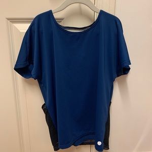 Zella Navy Workout Top